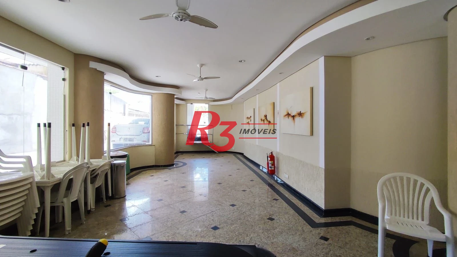 Apartamento com 2 dormitórios para alugar, 110 m² por R$ 5.500,00/mês - José Menino - Santos/SP