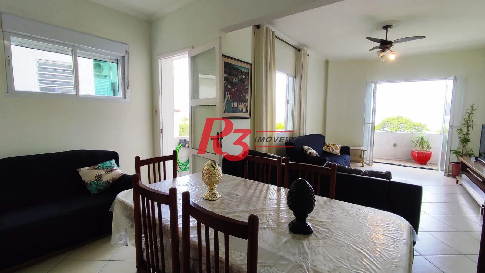 Apartamento com 2 dormitórios para alugar, 110 m² por R$ 5.500,00/mês - José Menino - Santos/SP