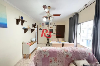 Apartamento à venda, 62 m² por R$ 375.000,00 - Aparecida - Santos/SP