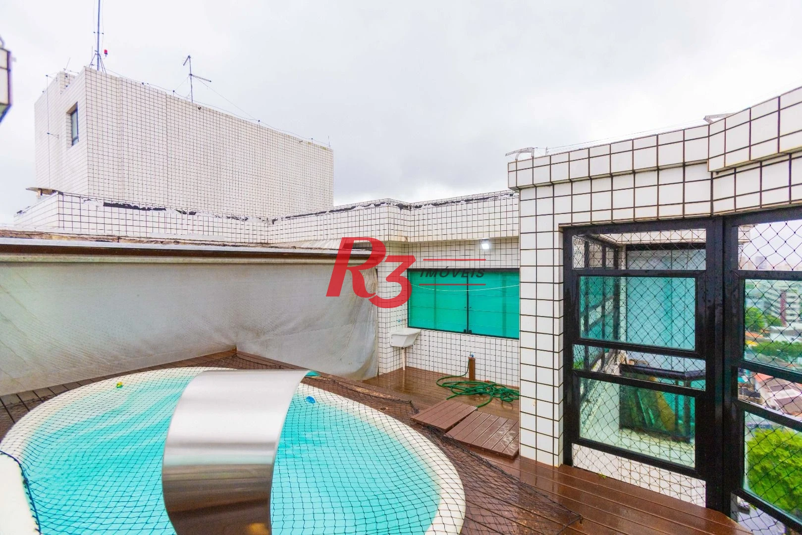 Cobertura com 3 dormitórios à venda, 158 m² por R$ 1.700.000,00 - Boqueirão - Santos/SP