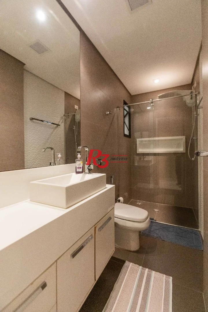 Cobertura com 3 dormitórios à venda, 158 m² por R$ 1.700.000,00 - Boqueirão - Santos/SP