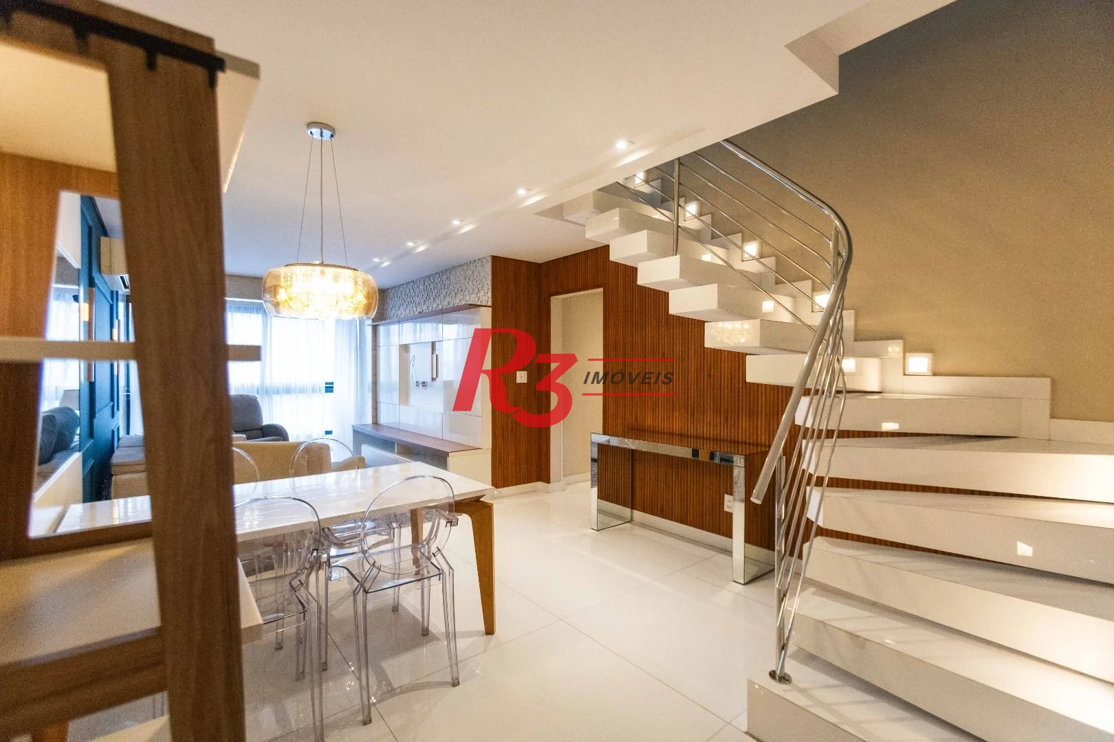 Cobertura com 3 dormitórios à venda, 158 m² por R$ 1.700.000,00 - Boqueirão - Santos/SP