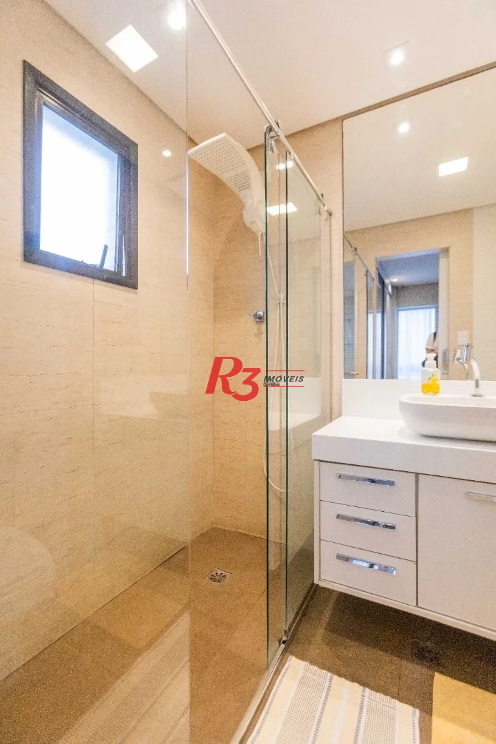 Cobertura com 3 dormitórios à venda, 158 m² por R$ 1.700.000,00 - Boqueirão - Santos/SP