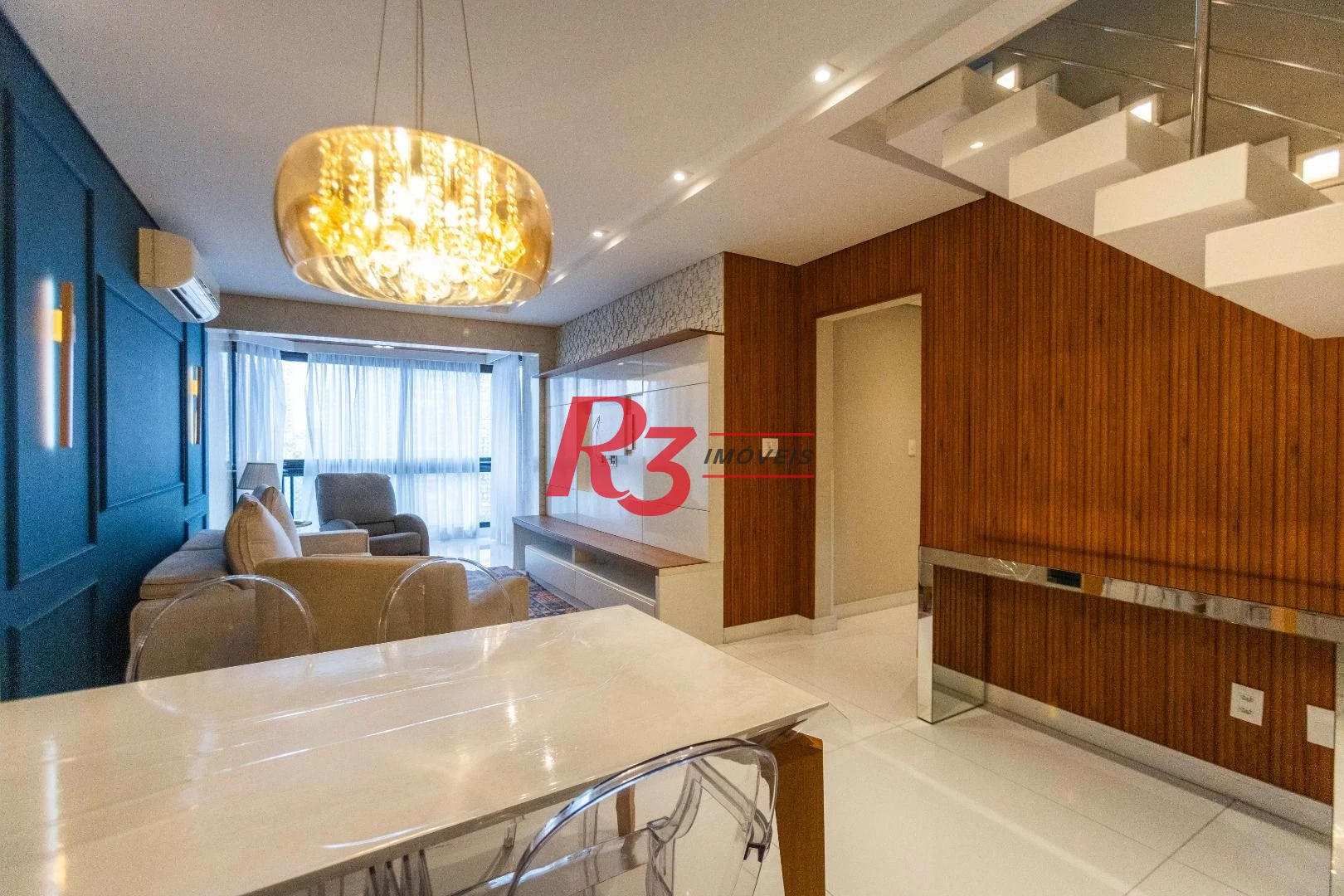 Cobertura com 3 dormitórios à venda, 158 m² por R$ 1.700.000,00 - Boqueirão - Santos/SP