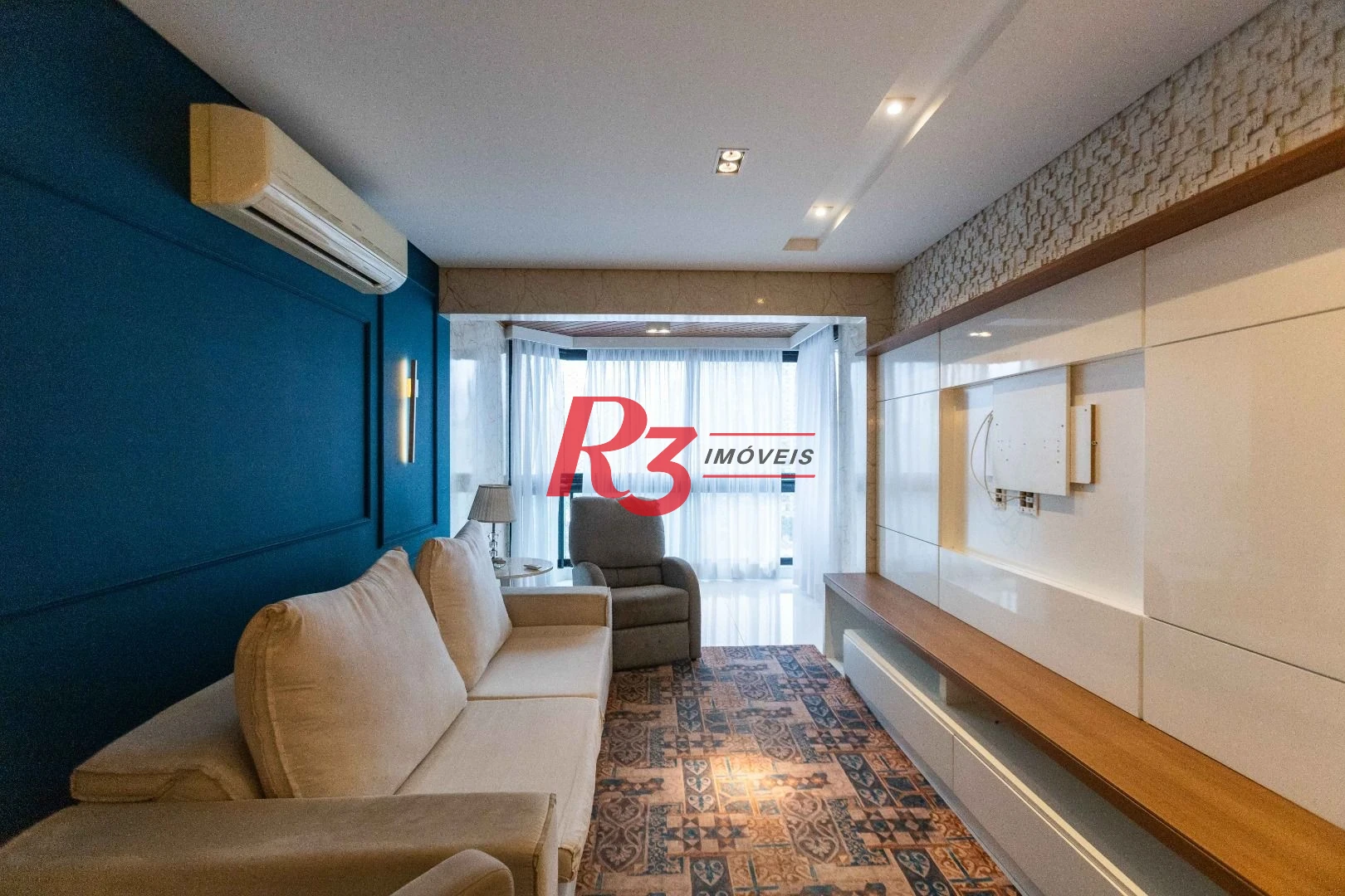 Cobertura com 3 dormitórios à venda, 158 m² por R$ 1.700.000,00 - Boqueirão - Santos/SP