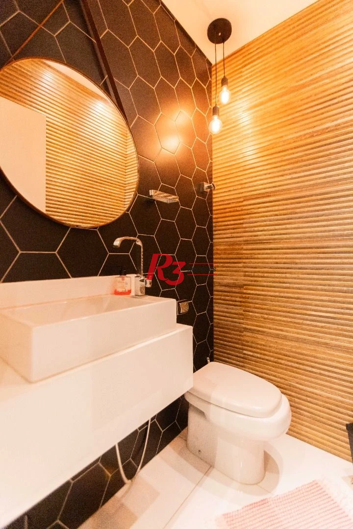 Cobertura com 3 dormitórios à venda, 158 m² por R$ 1.700.000,00 - Boqueirão - Santos/SP