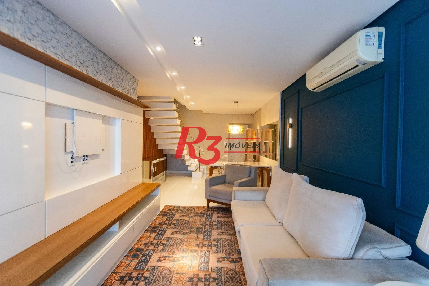 Cobertura com 3 dormitórios à venda, 158 m² por R$ 1.700.000,00 - Boqueirão - Santos/SP