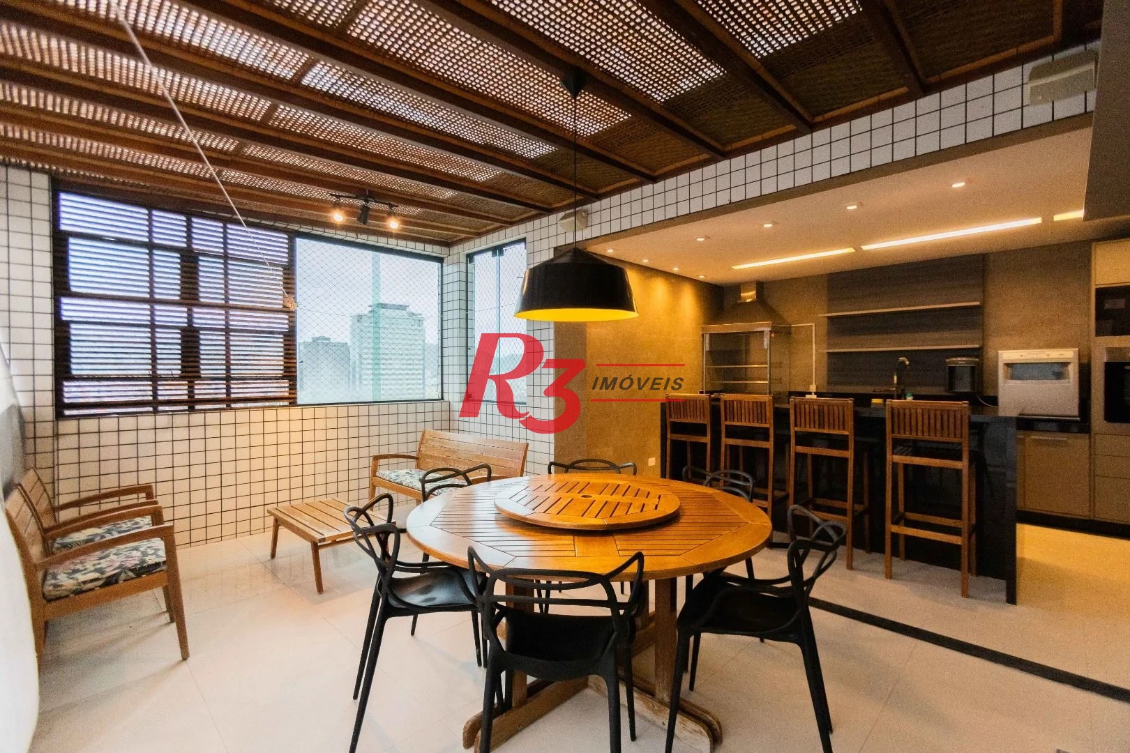 Cobertura com 3 dormitórios à venda, 158 m² por R$ 1.700.000,00 - Boqueirão - Santos/SP