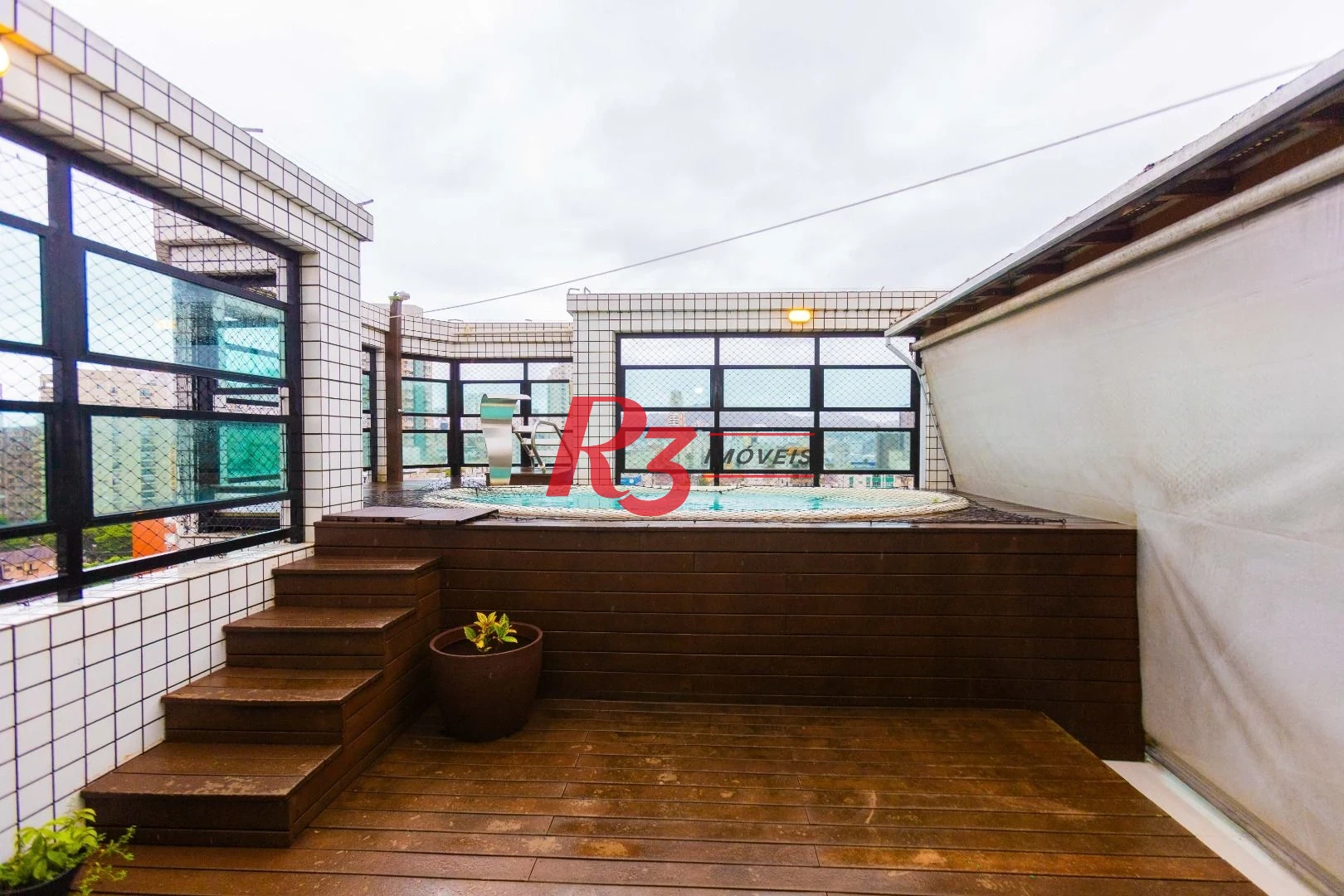 Cobertura com 3 dormitórios à venda, 158 m² por R$ 1.700.000,00 - Boqueirão - Santos/SP