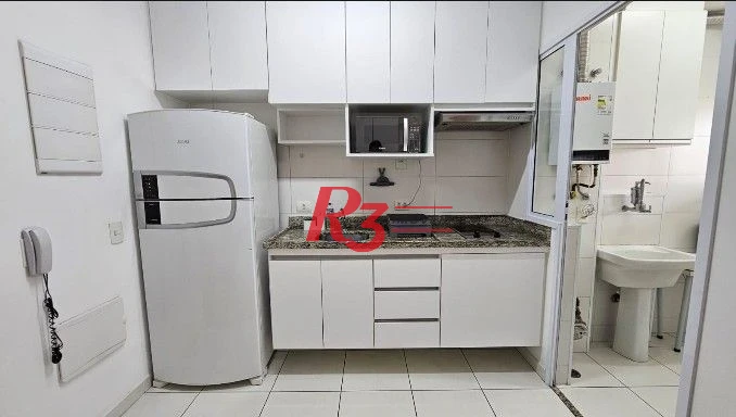Apartamento com 1 dormitório à venda, 48 m² por R$ 640.000,00 - Ponta da Praia - Santos/SP