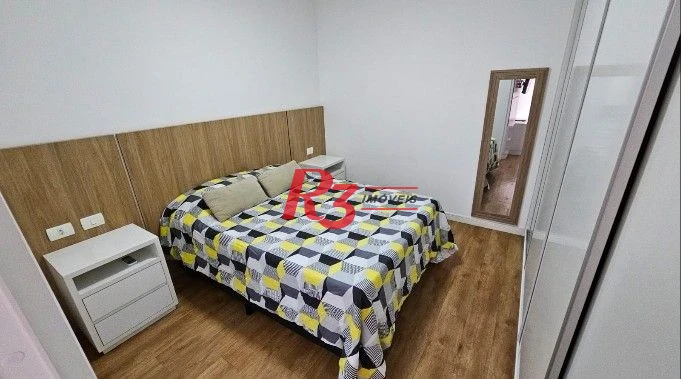 Apartamento com 1 dormitório à venda, 48 m² por R$ 640.000,00 - Ponta da Praia - Santos/SP