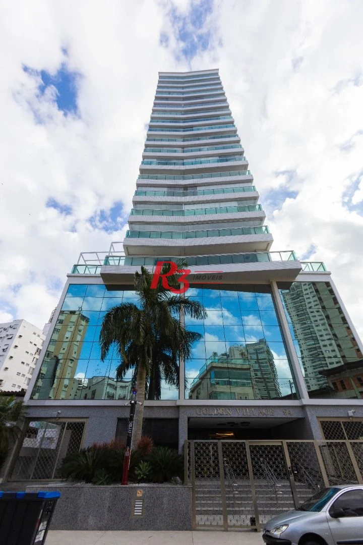 Apartamento com 3 dormitórios à venda, 166 m² por R$ 3.200.000,00 - Ponta da Praia - Santos/SP