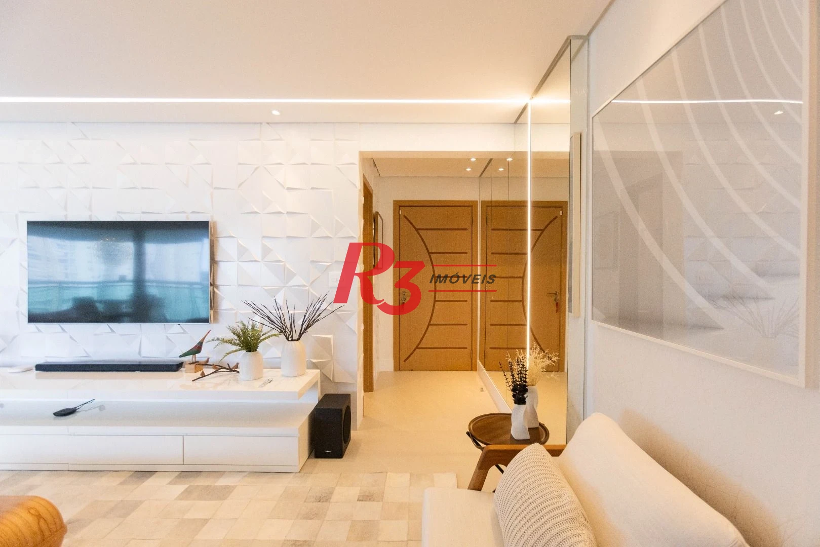 Apartamento com 3 dormitórios à venda, 166 m² por R$ 3.200.000,00 - Ponta da Praia - Santos/SP
