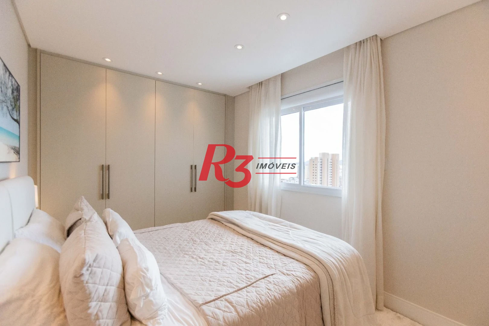 Apartamento com 3 dormitórios à venda, 166 m² por R$ 3.200.000,00 - Ponta da Praia - Santos/SP