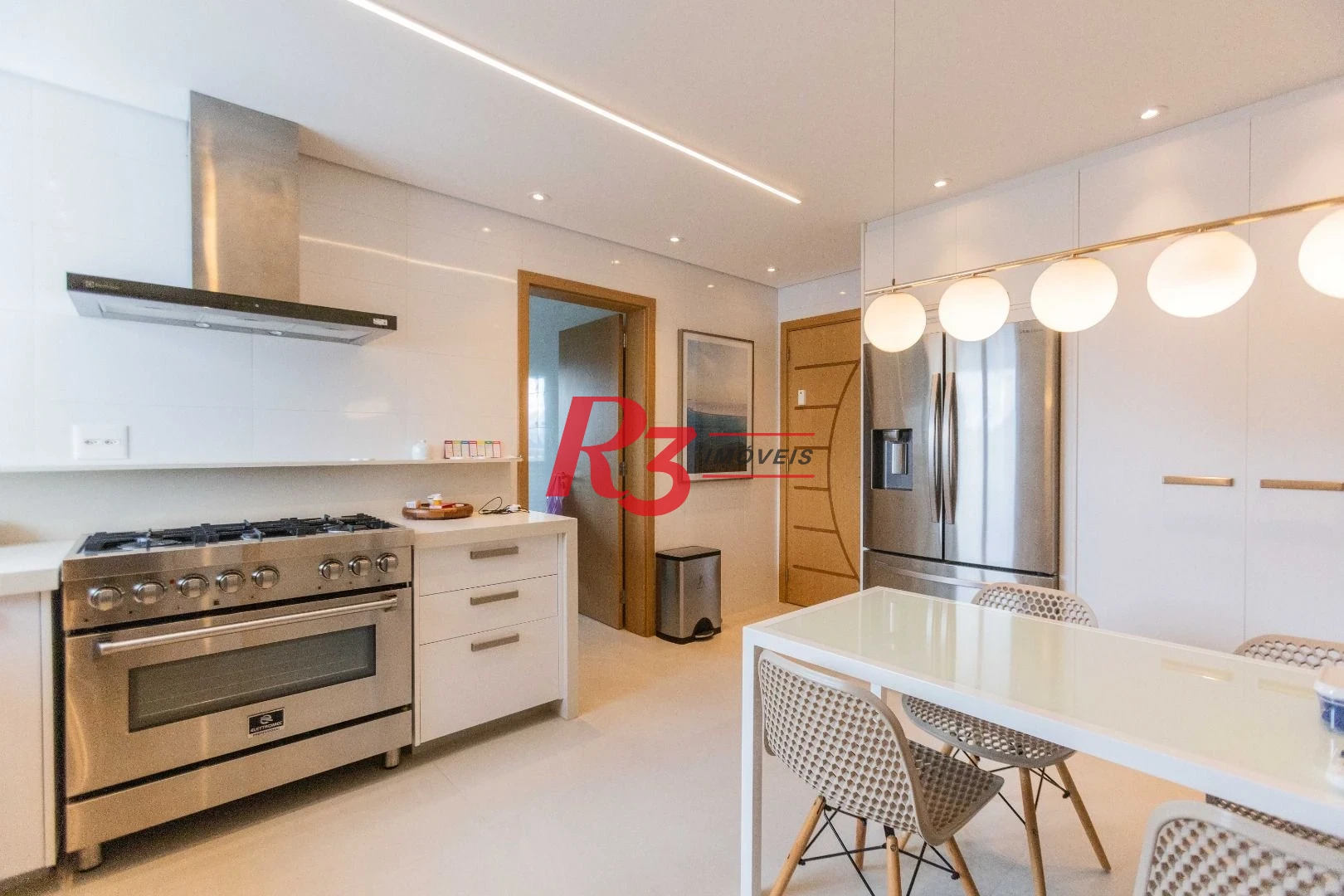 Apartamento com 3 dormitórios à venda, 166 m² por R$ 3.200.000,00 - Ponta da Praia - Santos/SP