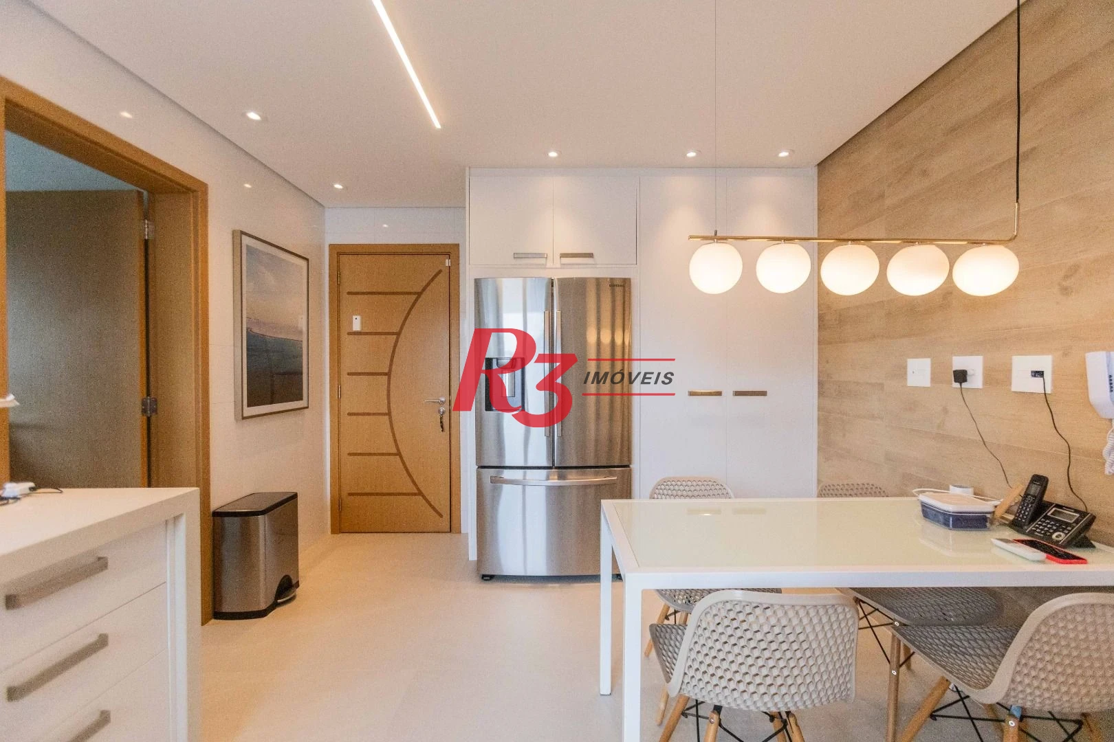 Apartamento com 3 dormitórios à venda, 166 m² por R$ 3.200.000,00 - Ponta da Praia - Santos/SP
