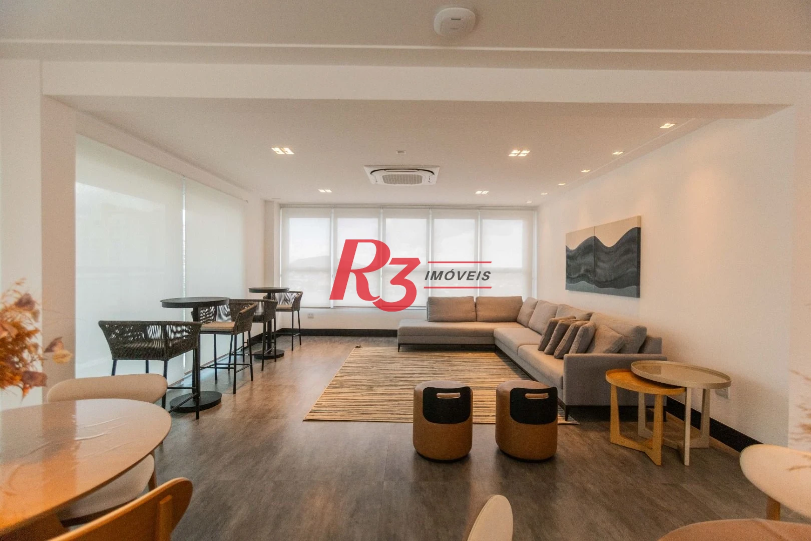 Apartamento com 3 dormitórios à venda, 166 m² por R$ 3.200.000,00 - Ponta da Praia - Santos/SP