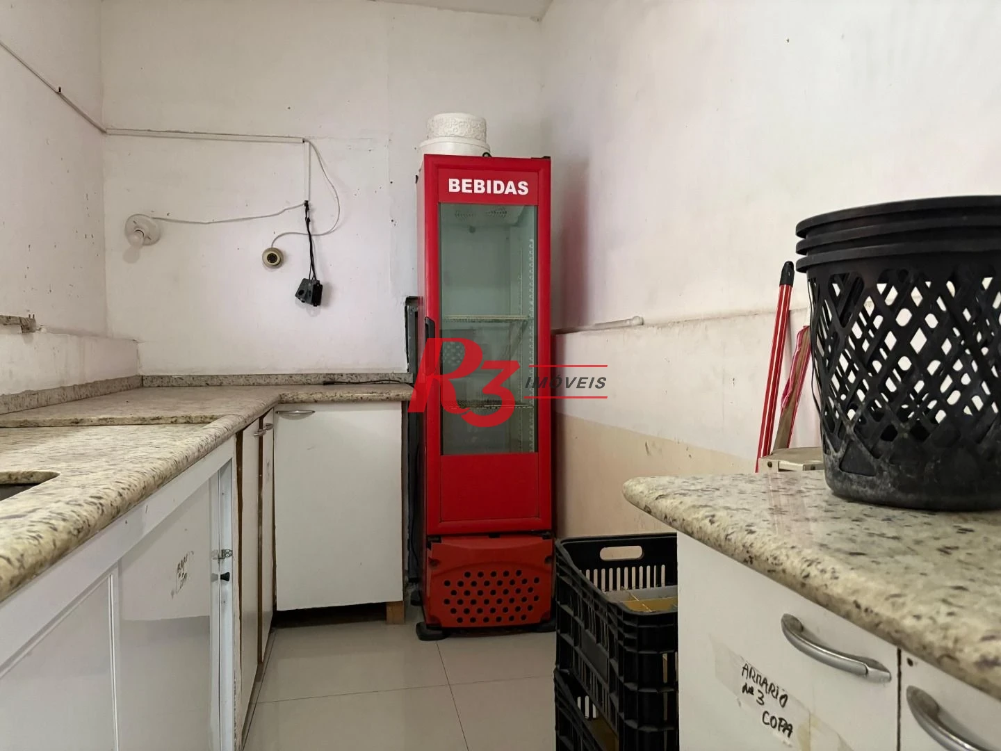 Sala para alugar, 280 m² por R$ 8.000,00/mês - Centro - Santos/SP