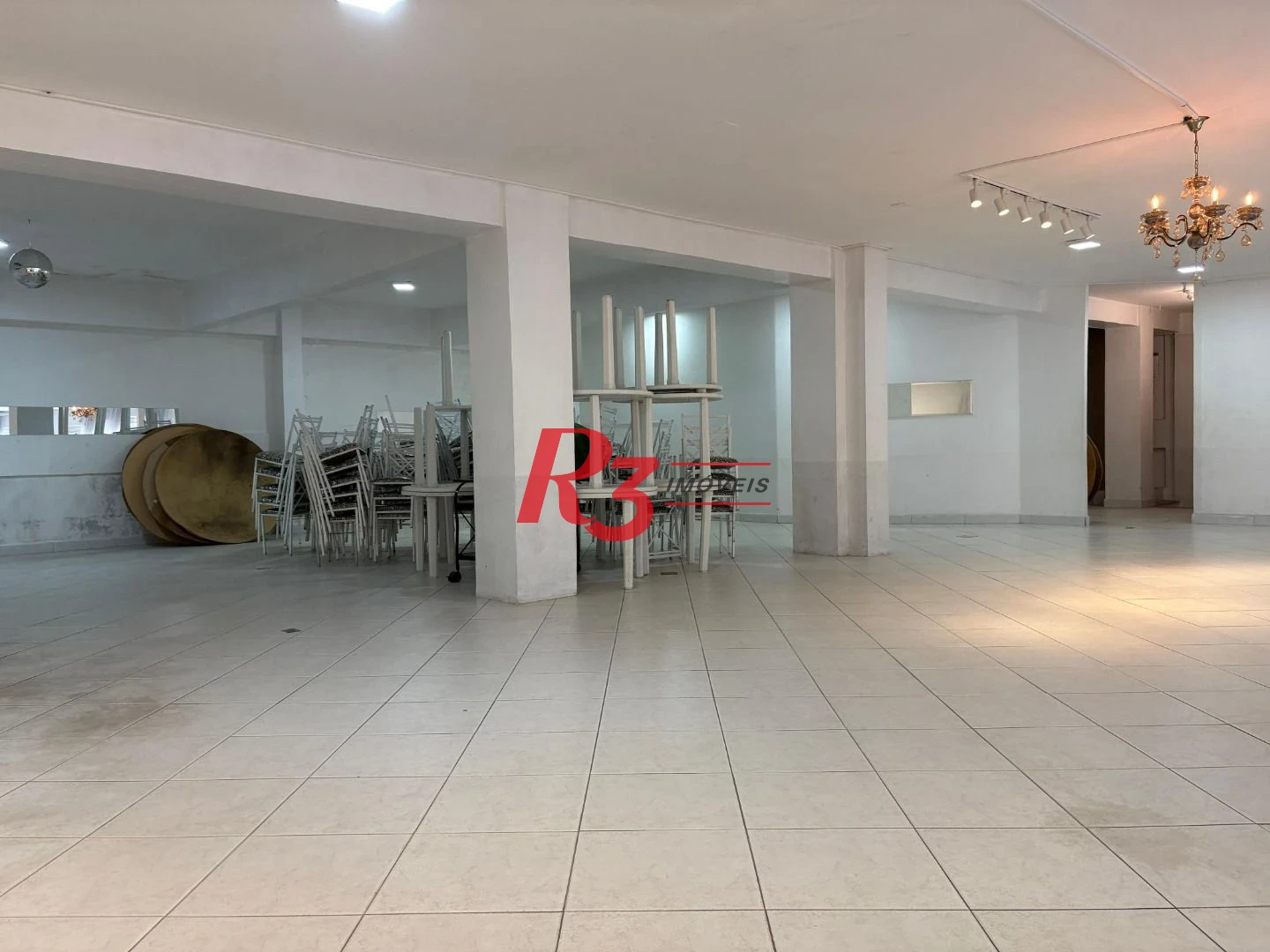 Sala para alugar, 280 m² por R$ 8.000,00/mês - Centro - Santos/SP