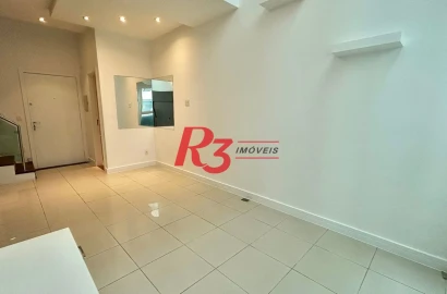 Apartamento, 85 m² - venda por R$ 750.000,00 ou aluguel por R$ 6.500,00/mês - Gonzaga - Santos/SP