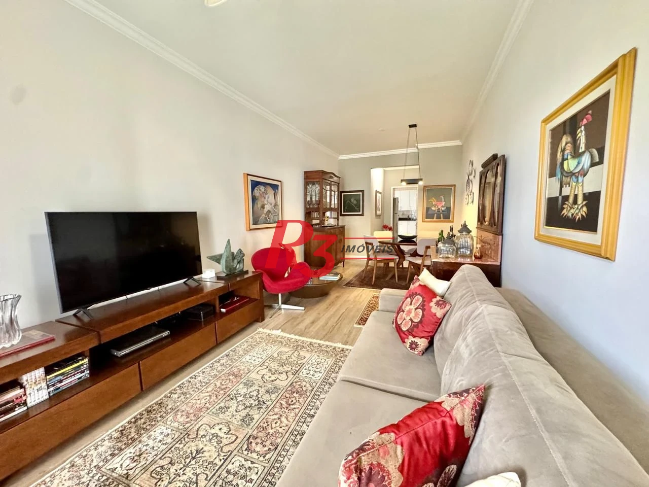 Apartamento com 2 dormitórios à venda, 98 m² por R$ 890.000,00 - Boqueirão - Santos/SP