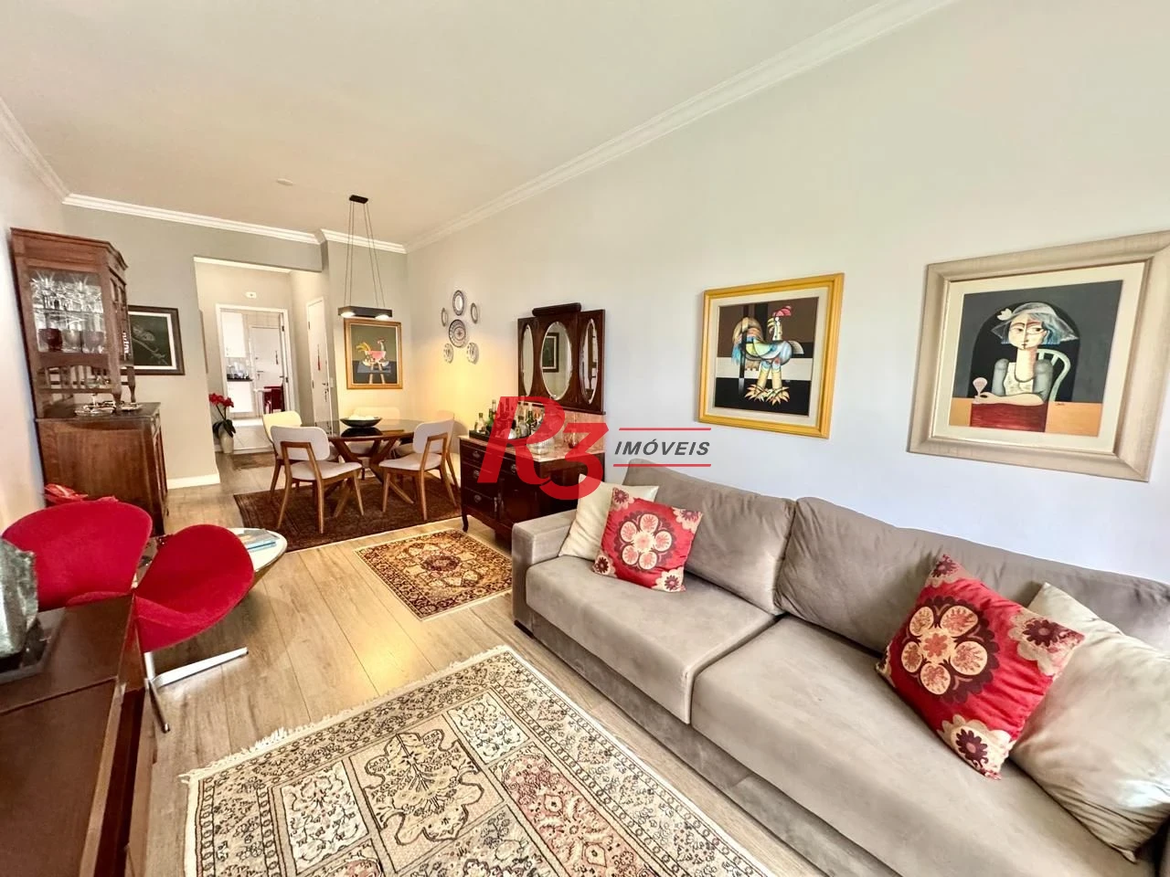 Apartamento com 2 dormitórios à venda, 98 m² por R$ 890.000,00 - Boqueirão - Santos/SP