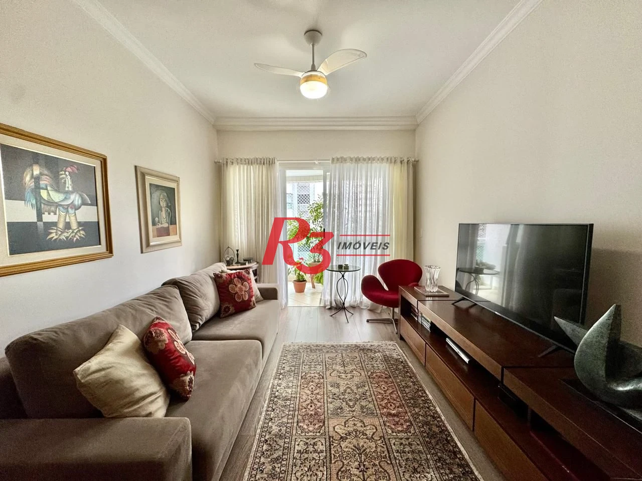 Apartamento com 2 dormitórios à venda, 98 m² por R$ 890.000,00 - Boqueirão - Santos/SP