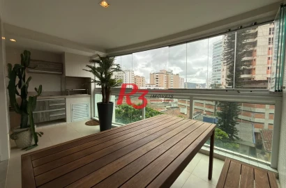 Apartamento à venda, 134 m² por R$ 1.900.000,00 - Ponta da Praia - Santos/SP