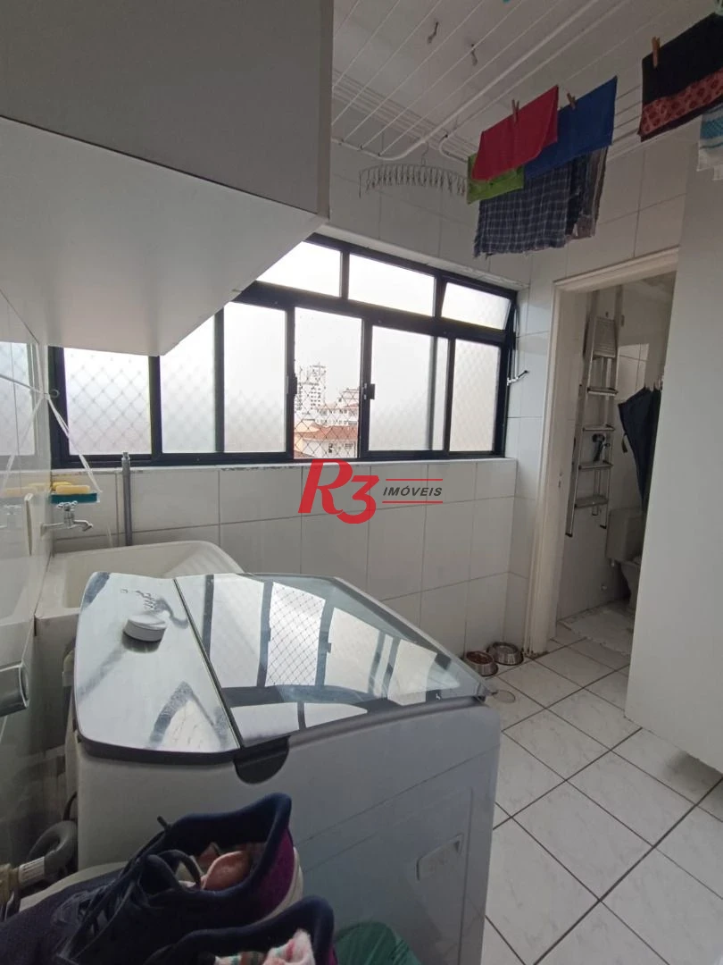 Apartamento à venda, 90 m² por R$ 595.000,00 - Boqueirão - Santos/SP