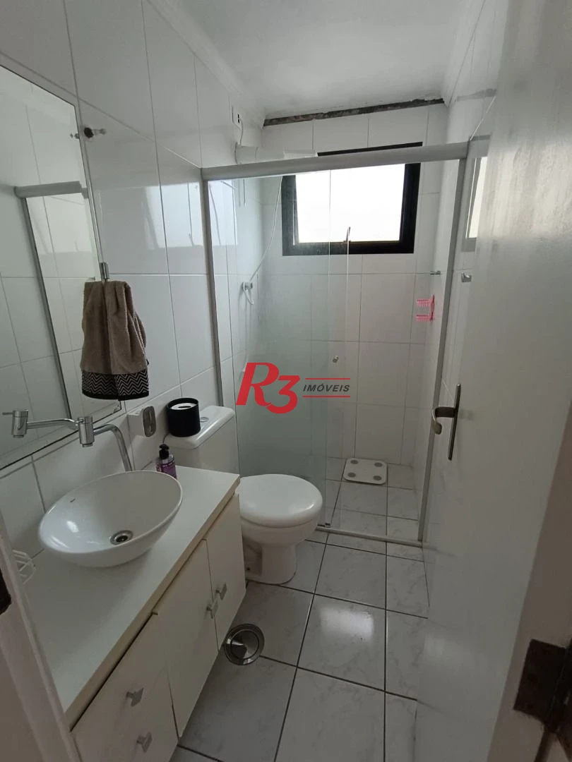 Apartamento à venda, 90 m² por R$ 595.000,00 - Boqueirão - Santos/SP