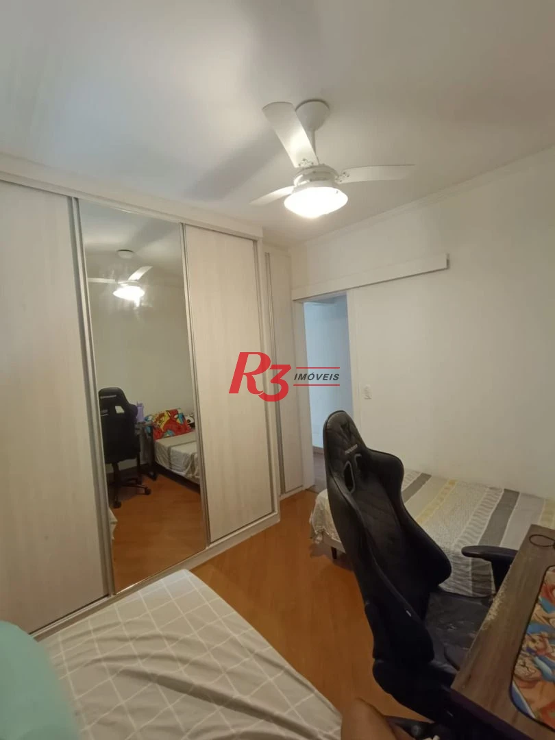 Apartamento à venda, 90 m² por R$ 595.000,00 - Boqueirão - Santos/SP