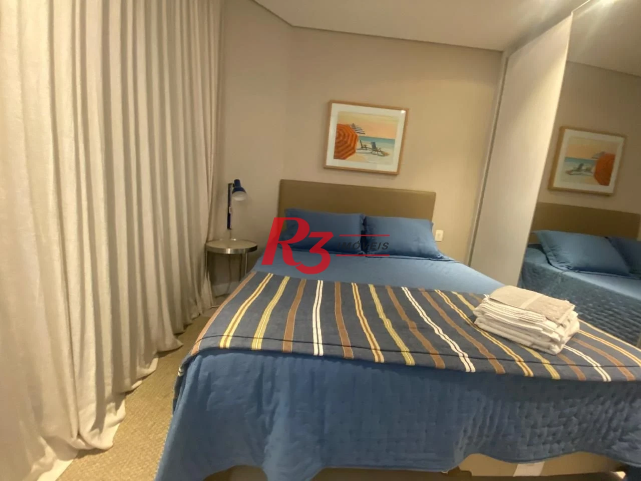 Apartamento para alugar, 45 m² por R$ 5.700,00/mês - Gonzaga - Santos/SP