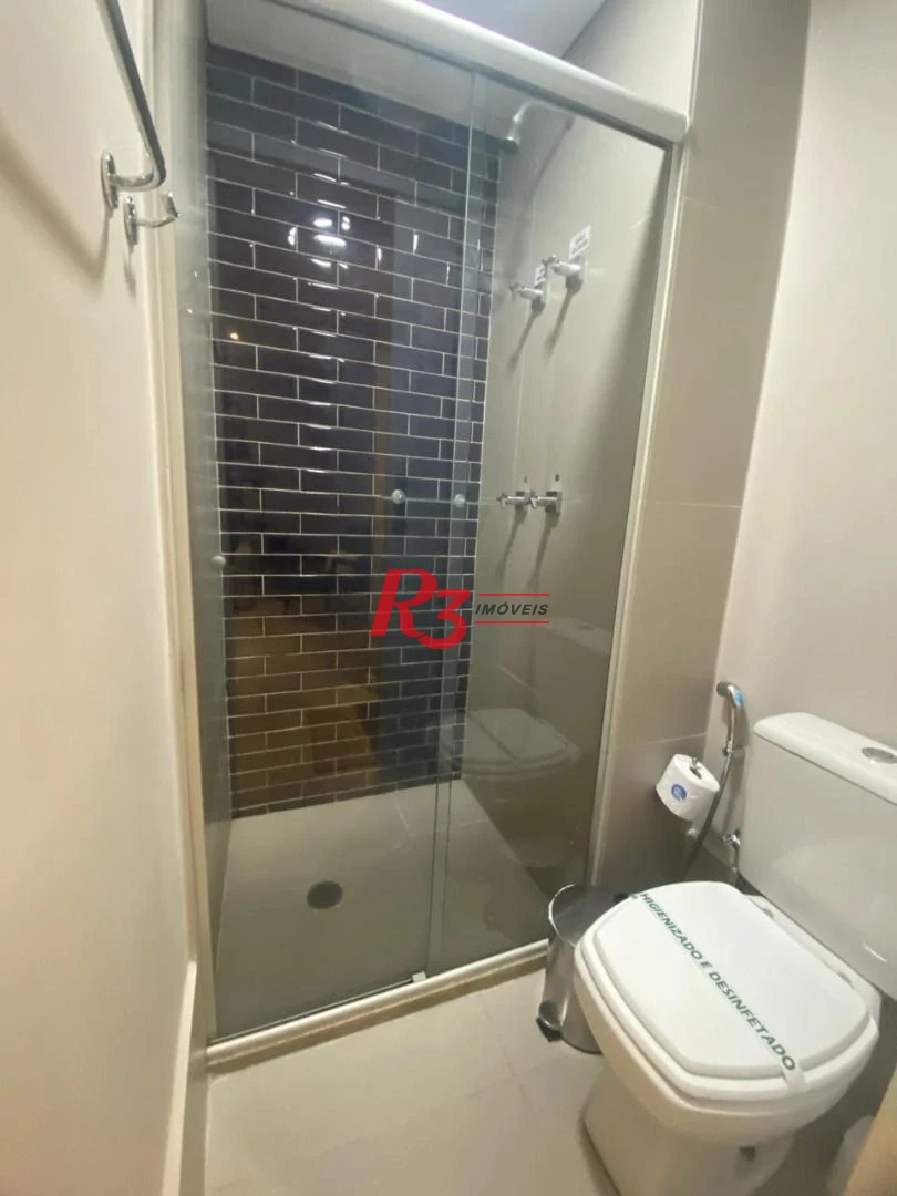 Apartamento para alugar, 45 m² por R$ 5.700,00/mês - Gonzaga - Santos/SP