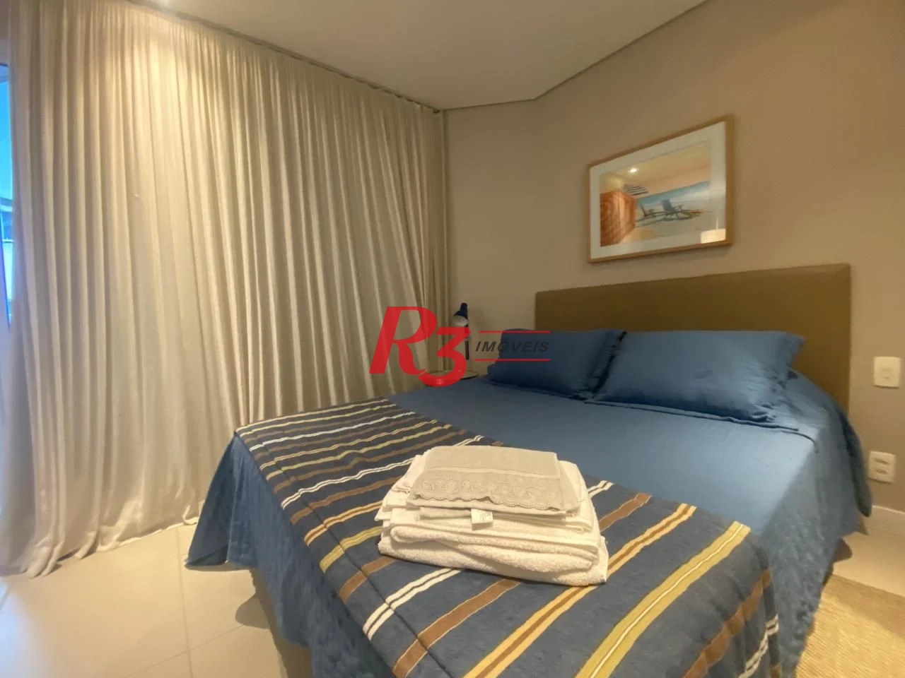 Apartamento para alugar, 45 m² por R$ 5.700,00/mês - Gonzaga - Santos/SP