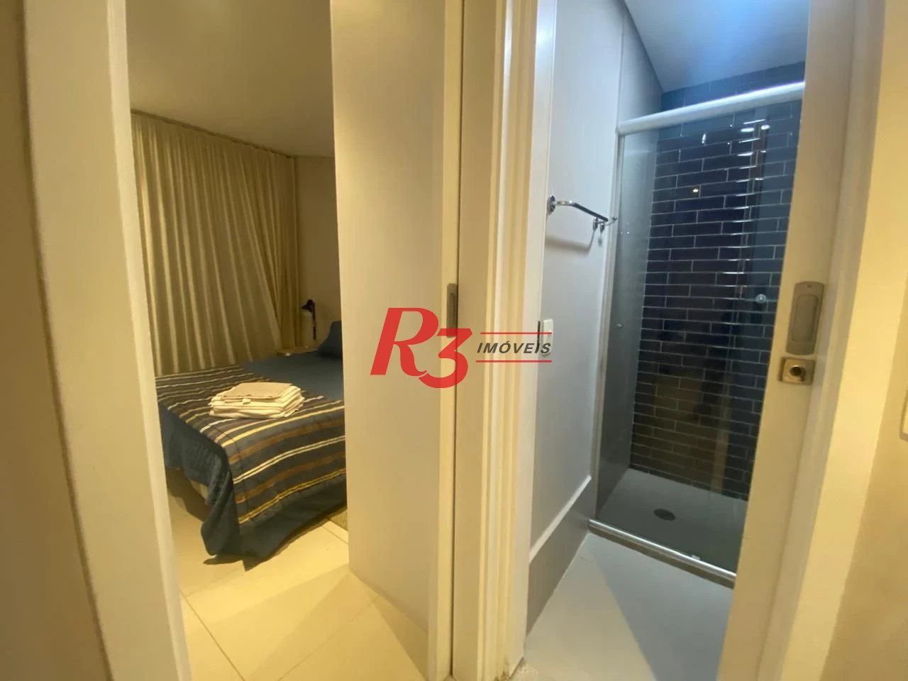 Apartamento para alugar, 45 m² por R$ 5.700,00/mês - Gonzaga - Santos/SP