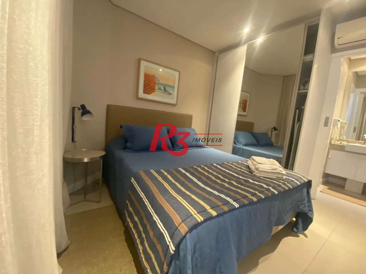 Apartamento para alugar, 45 m² por R$ 5.700,00/mês - Gonzaga - Santos/SP