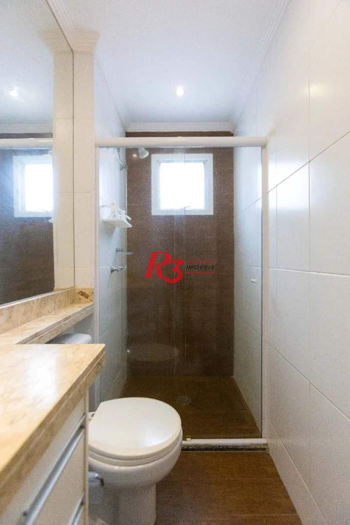 Apartamento com 2 dormitórios à venda, 64 m² por R$ 540.000,00 - Estuário - Santos/SP