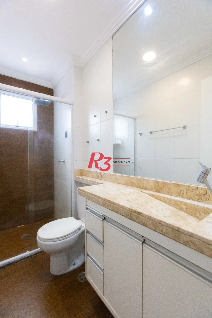 Apartamento com 2 dormitórios à venda, 64 m² por R$ 540.000,00 - Estuário - Santos/SP