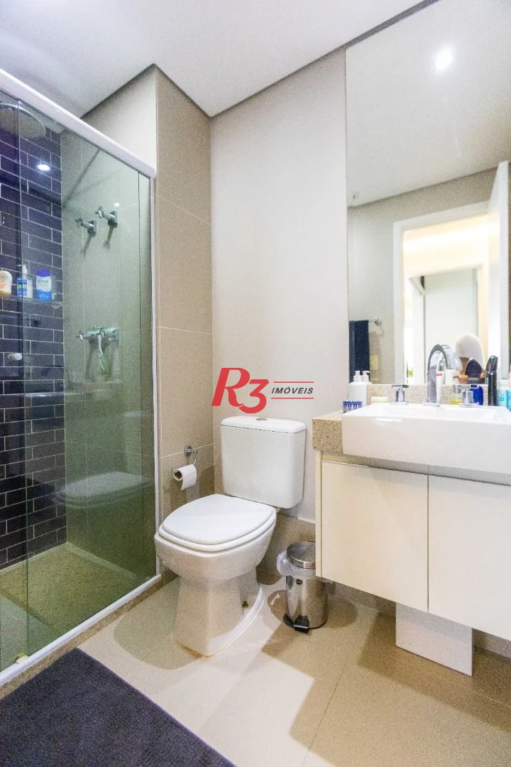 Apartamento com 2 dormitórios à venda, 68 m² por R$ 1.720.000,00 - Gonzaga - Santos/SP