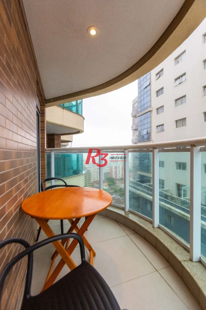 Apartamento com 2 dormitórios à venda, 68 m² por R$ 1.720.000,00 - Gonzaga - Santos/SP