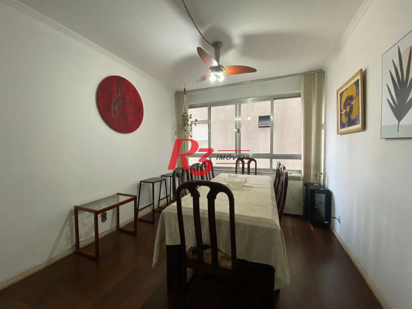 Apartamento com 3 dormitórios para alugar, 147 m² por R$ 6.300,00/mês - Embaré - Santos/SP