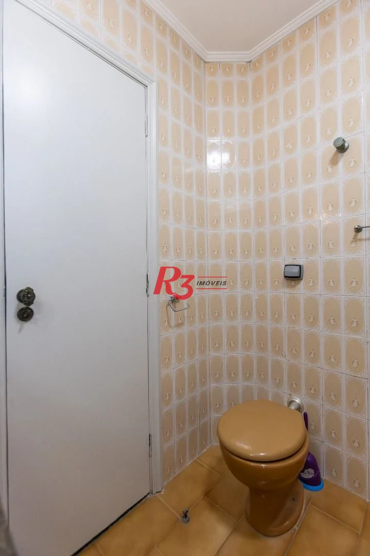 Apartamento com 3 dormitórios para alugar, 147 m² por R$ 6.300,00/mês - Embaré - Santos/SP