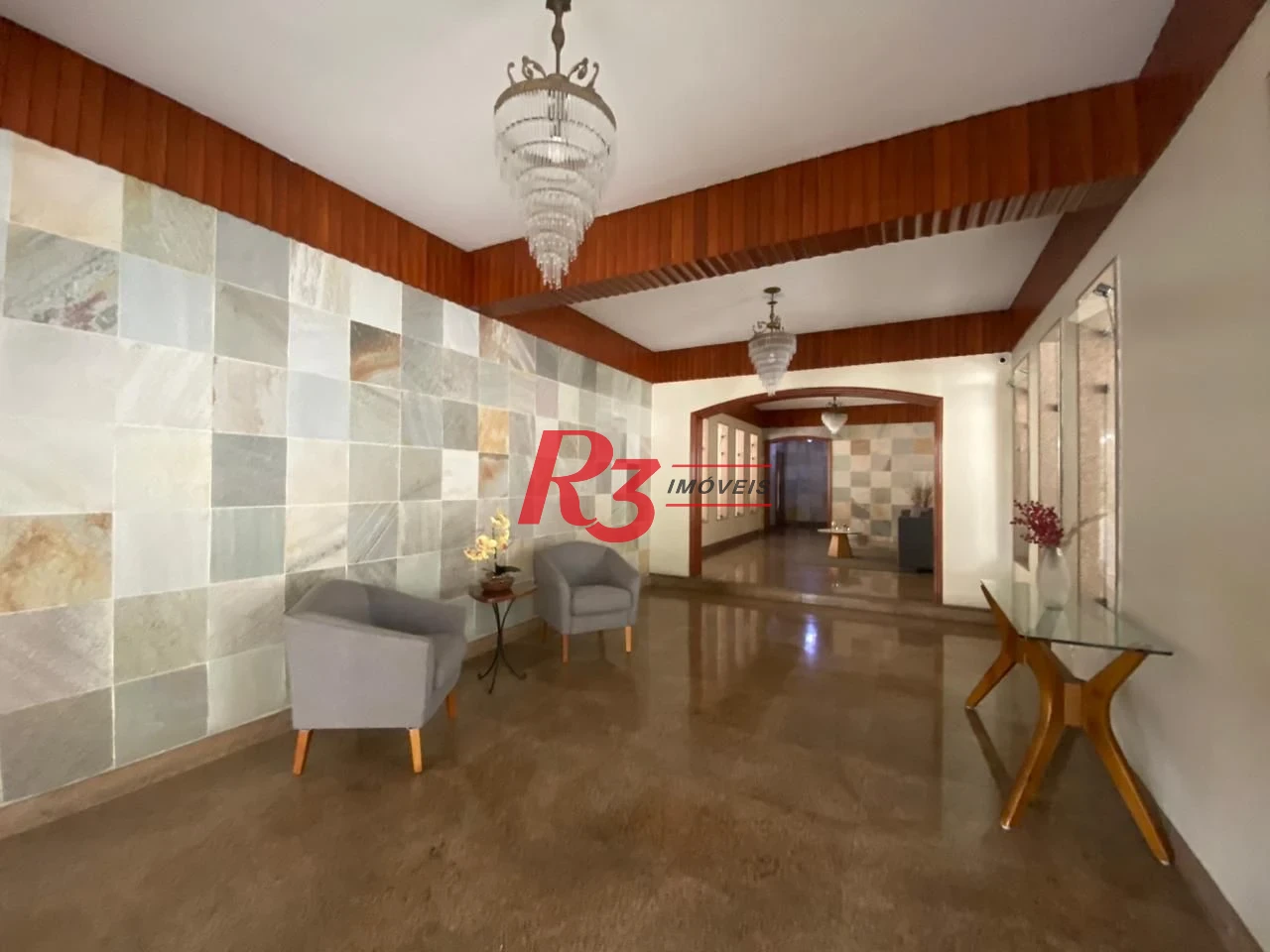 Apartamento com 3 dormitórios para alugar, 147 m² por R$ 6.300,00/mês - Embaré - Santos/SP