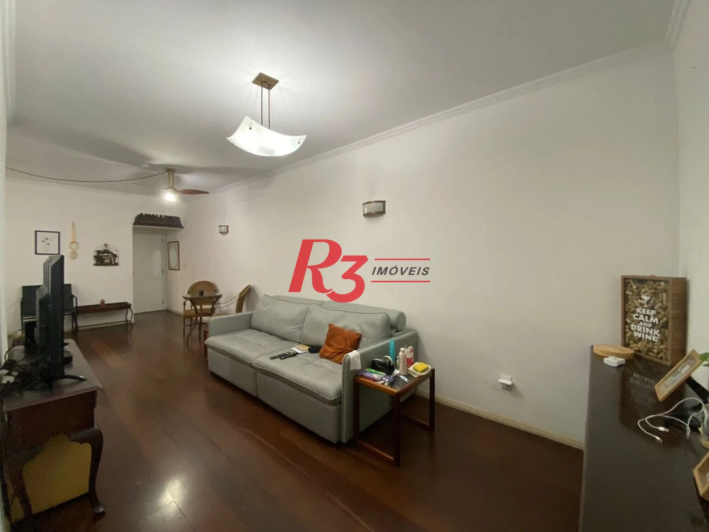 Apartamento com 3 dormitórios para alugar, 147 m² por R$ 6.300,00/mês - Embaré - Santos/SP