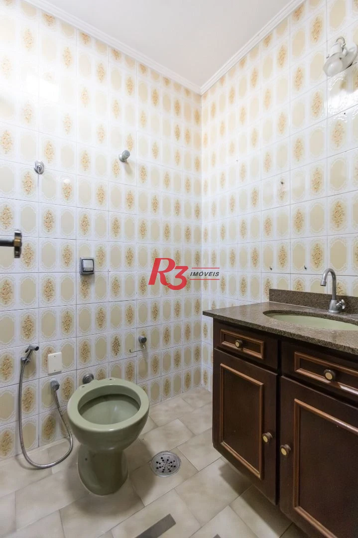 Apartamento com 3 dormitórios para alugar, 147 m² por R$ 6.300,00/mês - Embaré - Santos/SP
