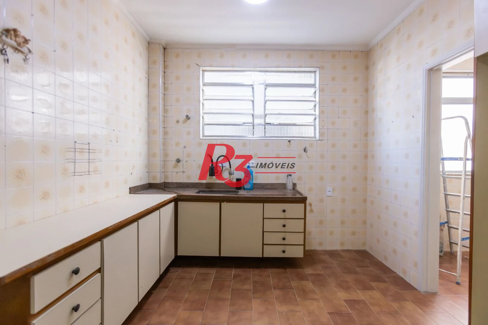 Apartamento com 3 dormitórios para alugar, 147 m² por R$ 6.300,00/mês - Embaré - Santos/SP