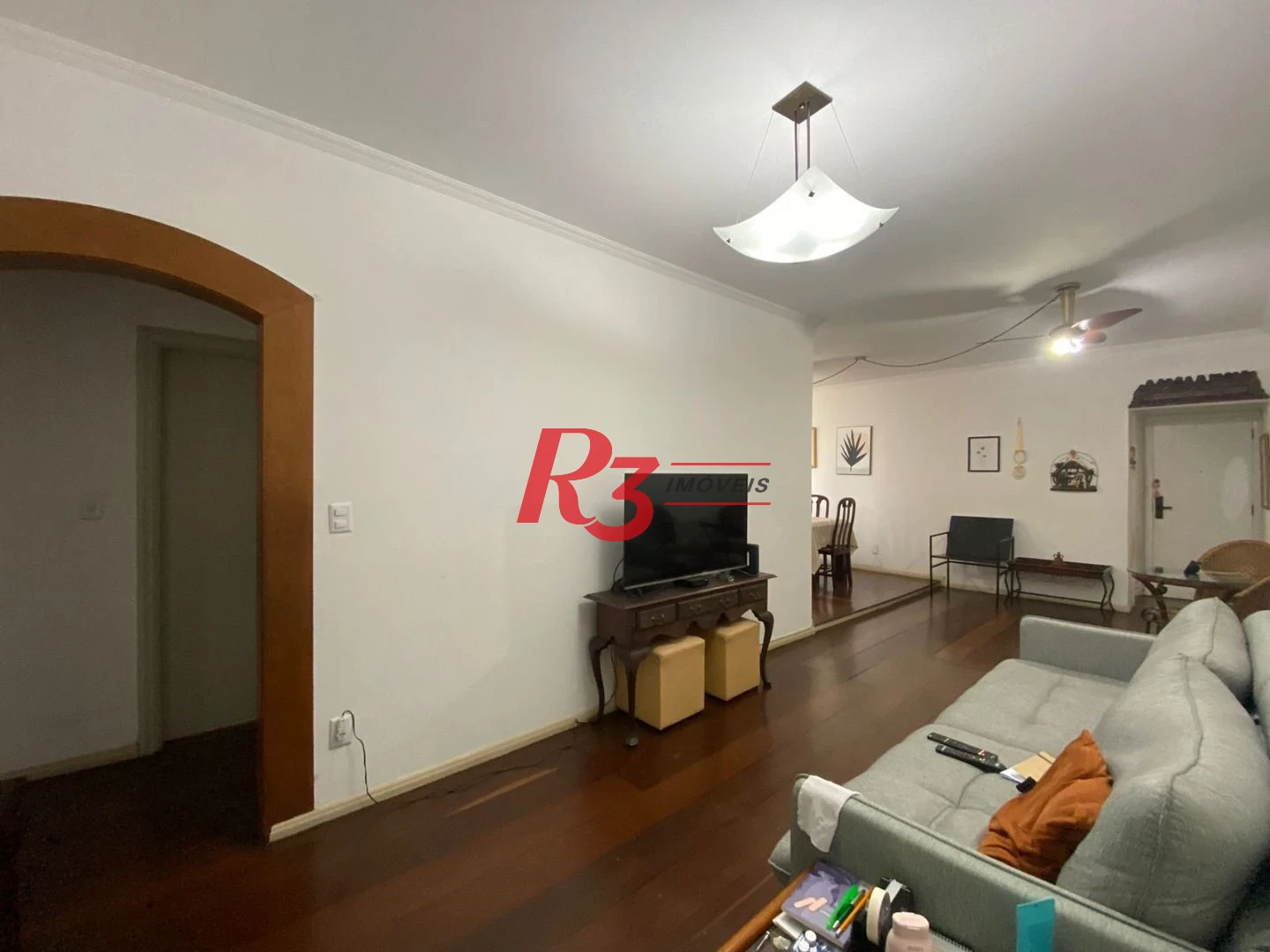 Apartamento com 3 dormitórios para alugar, 147 m² por R$ 6.300,00/mês - Embaré - Santos/SP
