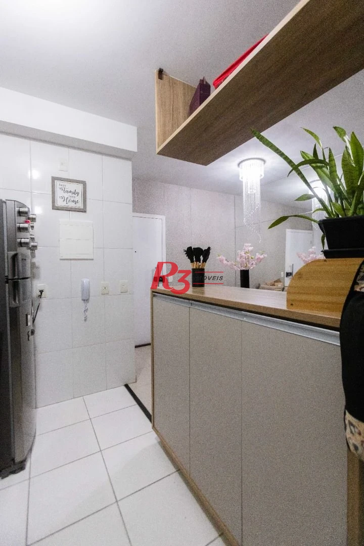 Apartamento à venda, 62 m² por R$ 650.000,00 - Marapé - Santos/SP