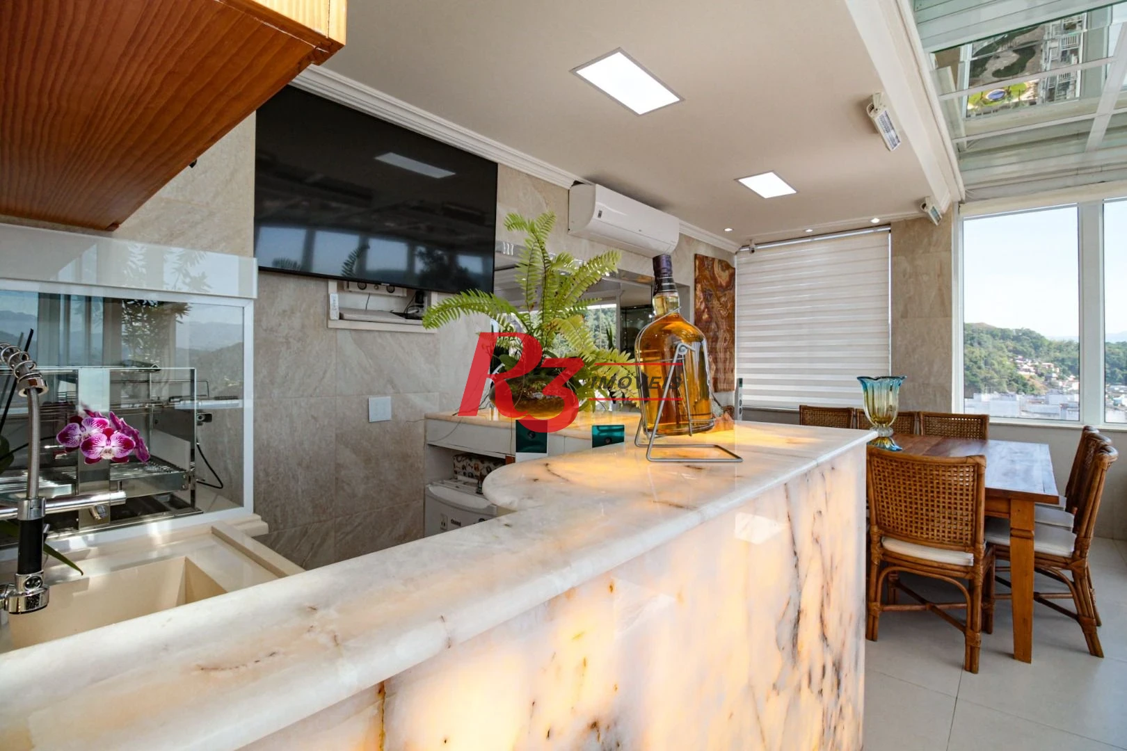 Cobertura à venda, 350 m² por R$ 4.500.000,00 - Marapé - Santos/SP