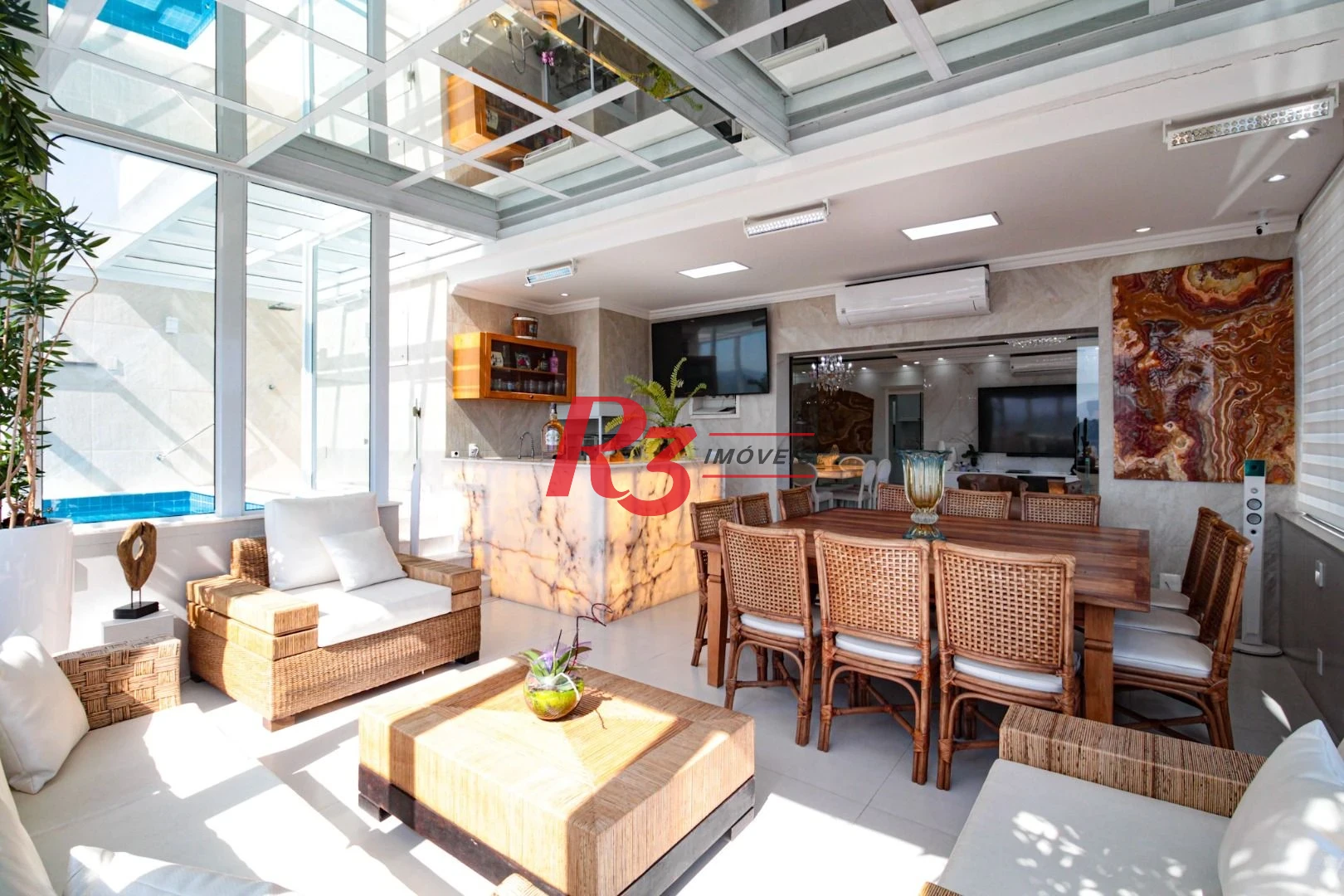 Cobertura à venda, 350 m² por R$ 4.500.000,00 - Marapé - Santos/SP